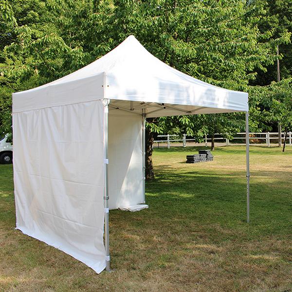 Tente pliante blanche PRO 40MM 3 x 3 m 300g/m² réglable