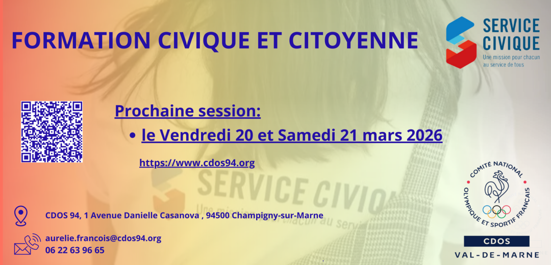 FORMATION CIVIQUE ET CITOYENNE 2026