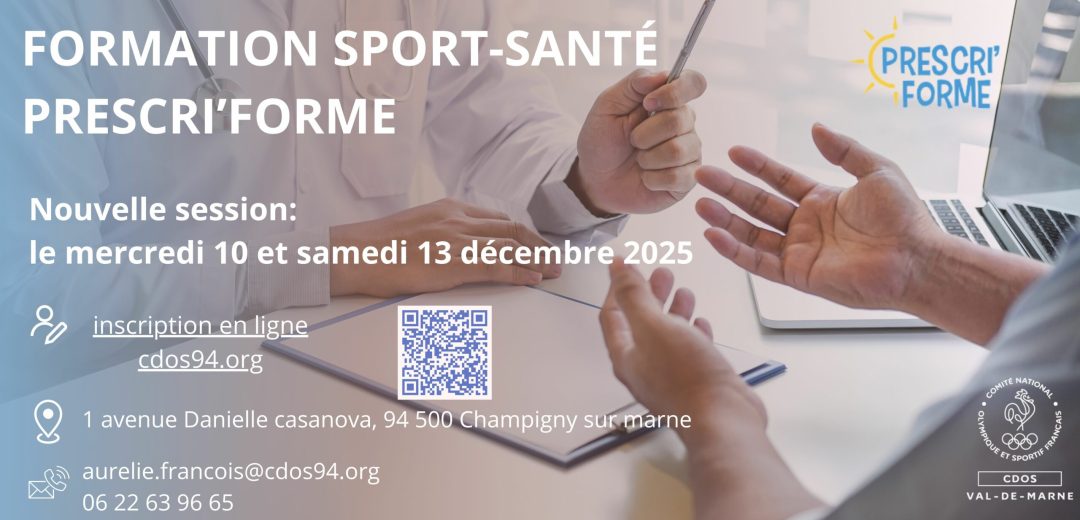 FORMATION SPORT-SANTE PRESCRI’FORME