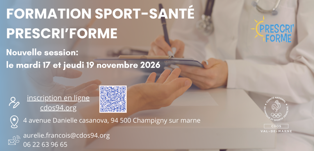 FORMATION SPORT-SANTE PRESCRI’FORME